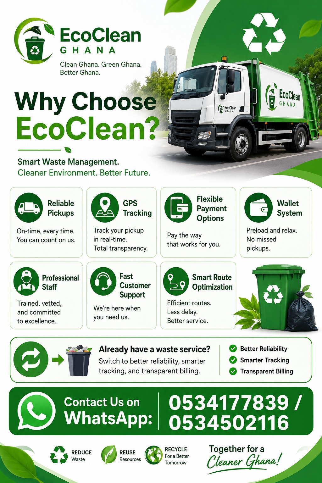 Why choose EcoClean Ghana